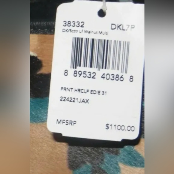 Coach NWT. Edie shoulder bag. Print & dyed calf hair. Limited Edition. ♥️ - Picture 12 of 13